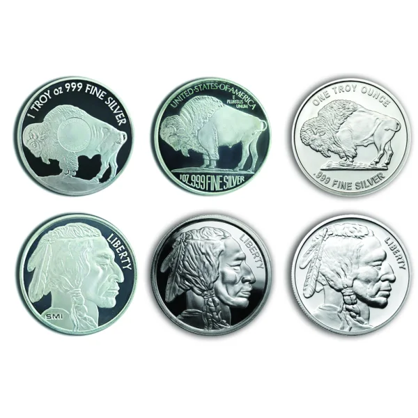 1 Ounce Silver Buffalo