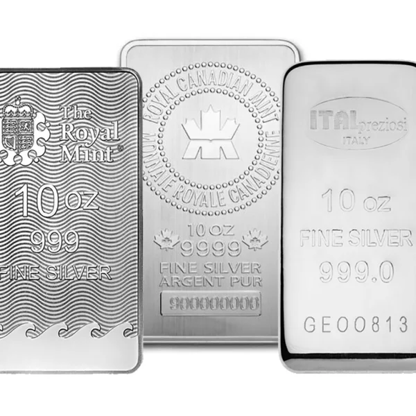 10 Ounce Silver Bar
